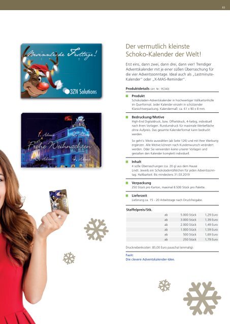 VIP Präsent - CD Lux Advent und Weihnachten 2019