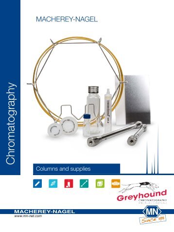 Macherey -Nagel Catalogue 2018 HPLC & GC Columns & Supplies