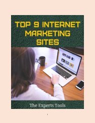 Top 9 Internet Marketing Sites