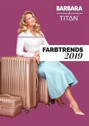 BARBARA & TITAN Farbtrends 2019