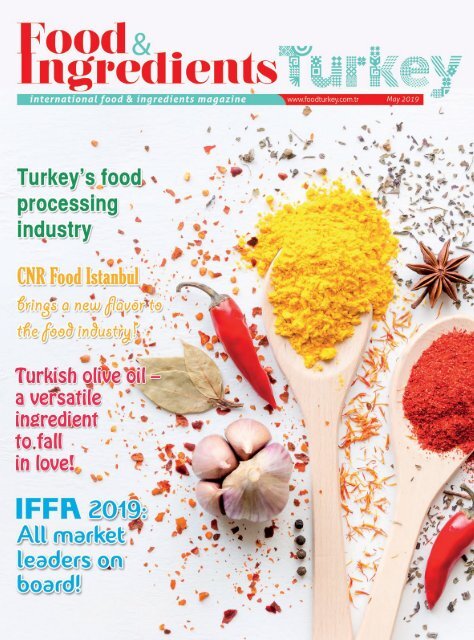 Food Turkey Magazine May 2019
