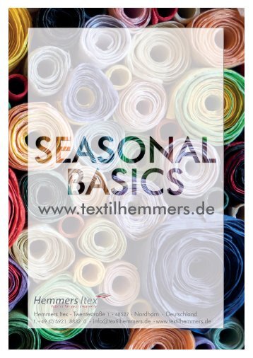 Hemmers Itex_Basic Katalog Saisonal