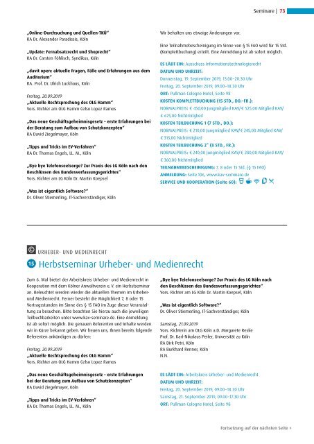 KAV MAGAZIN - AUSGABE 2/2019