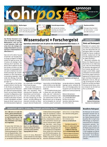 Rohrpost Spreegas 2/2019