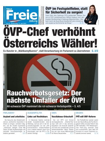ÖVP-Chef verhöhnt Österreichs Wähler!