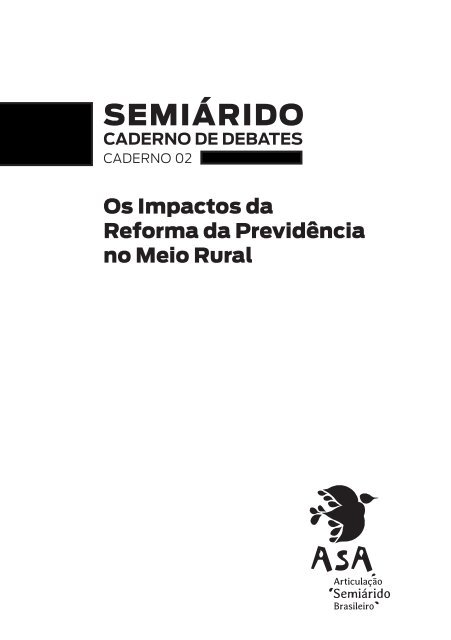 Frente Parlamentar - Os Impactos da Reforma da Previdência no Meio Rural
