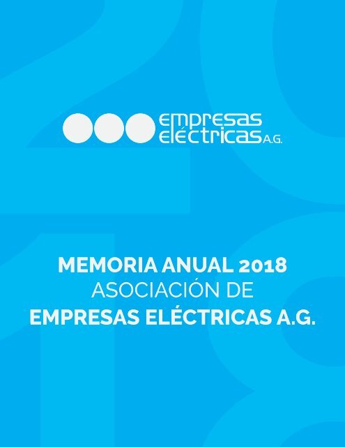 MEMORIA ANUAL 2018