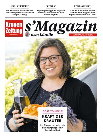 s'Magazin usm Ländle, 16. Juni 2019