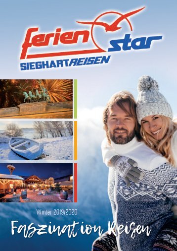 Sieghart Reisen Winterkatalog 2019/20