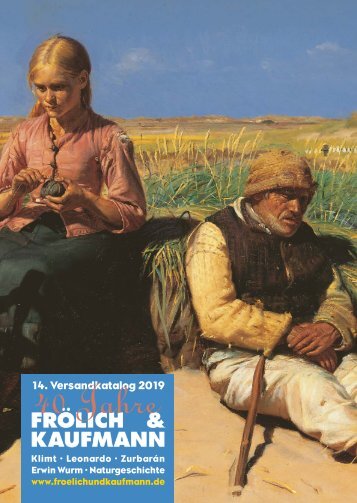 Frölich & Kaufmann 14. Versandkatalog 2019