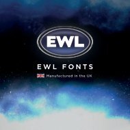 EWL Font Brochure 2019