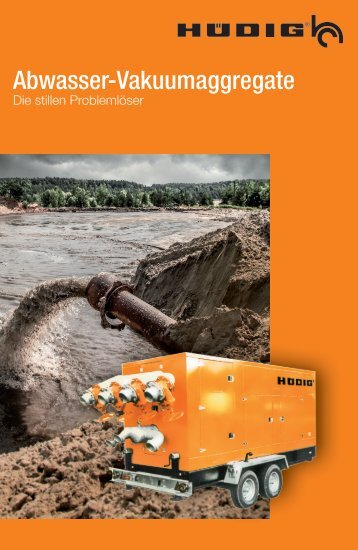 Abwasser-Vakuumaggregate (DE) | Hüdig GmbH & Co KG