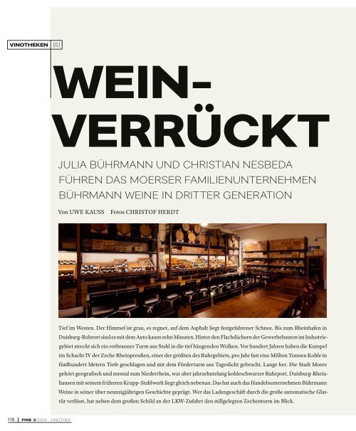 FINE Das Weinmagazin - 02/2019