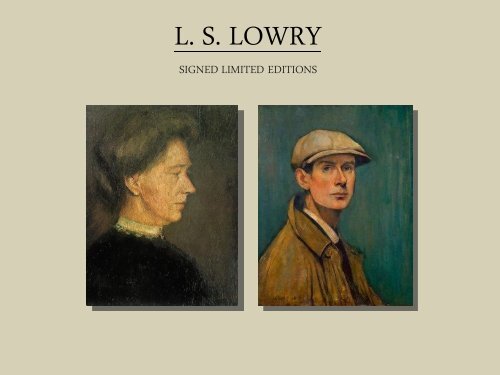 Lowry Catalogue Jo updated for 2019