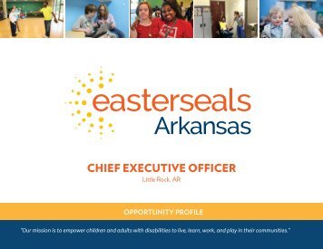 Easterseals AR CEO Opportunity Profile