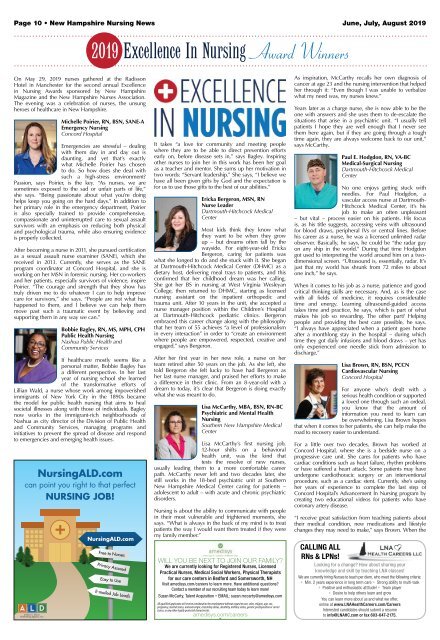 New Hampshire Nursing News - June 2019