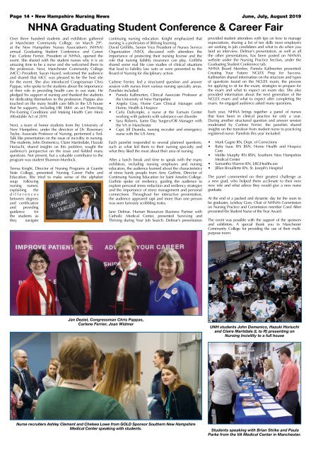 New Hampshire Nursing News - June 2019