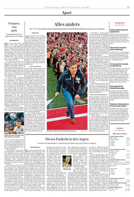 Berliner Zeitung 14.06.2019