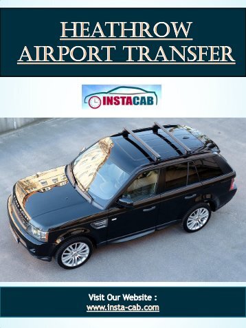 Heathrow Airport Transfer