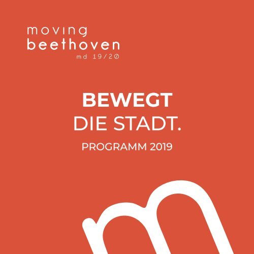 Programmfolder moving beethoven | md 2019/20