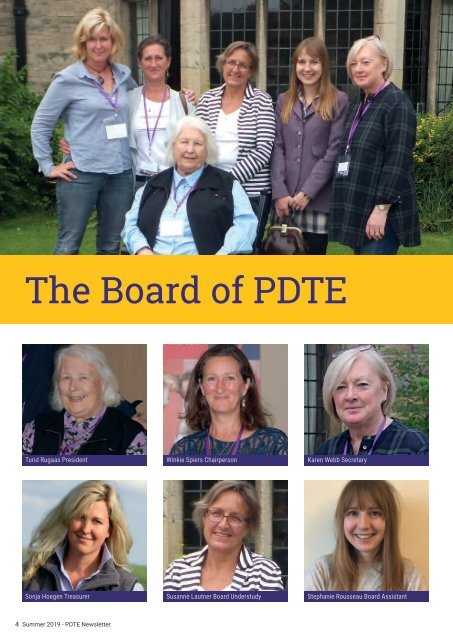 PDTE 2019 June Newsletter
