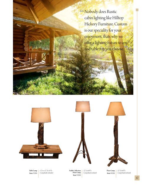 Nobody Does Rustic Ca