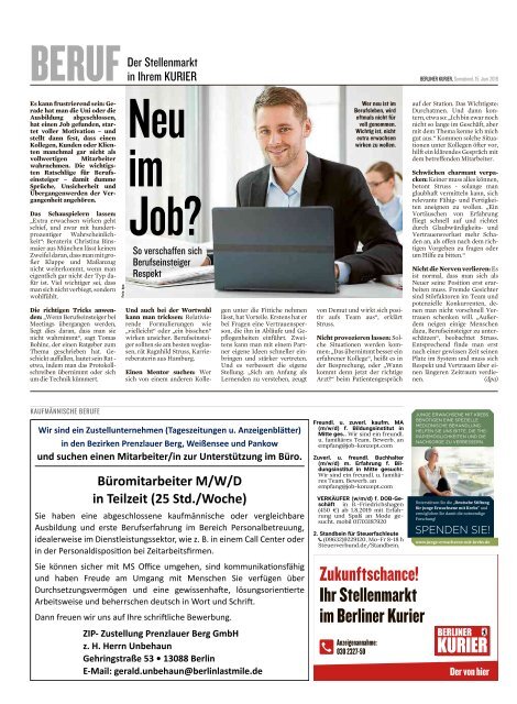 Berliner Kurier 15.06.2019