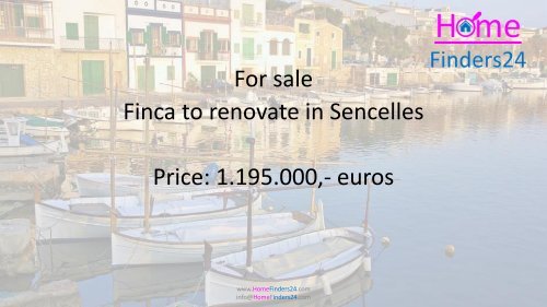 Create the 950m2 finca you always dreamt about on Mallorca on a 150.000 m2 plot with pool(MAS0008)