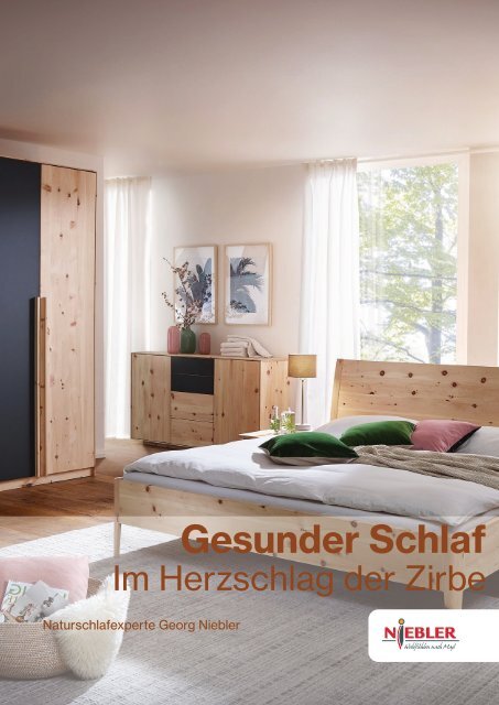 Zirbenholzbetten und Schlafzimmer  - Gesunder Schlaf im Herzschlag der Zirbe