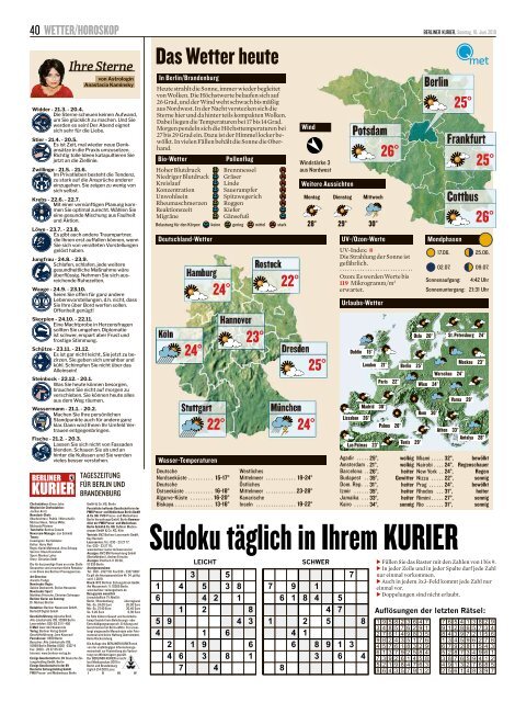 Berliner Kurier 16.06.2019