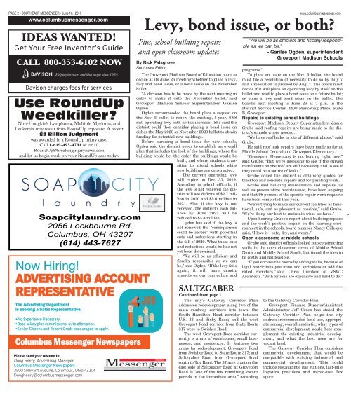 Southeast Messenger - June 16th, 2019