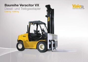 Veracitor VX Diesel-und Treibgasstapler 6 bis 9 t