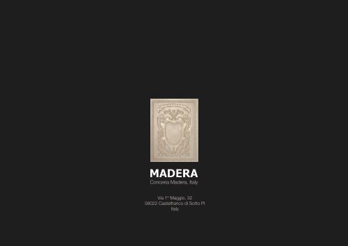 Conceria Madera - Color Card