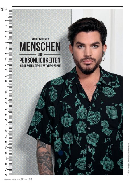 AJOURE´ Men Magazin Juli 2019