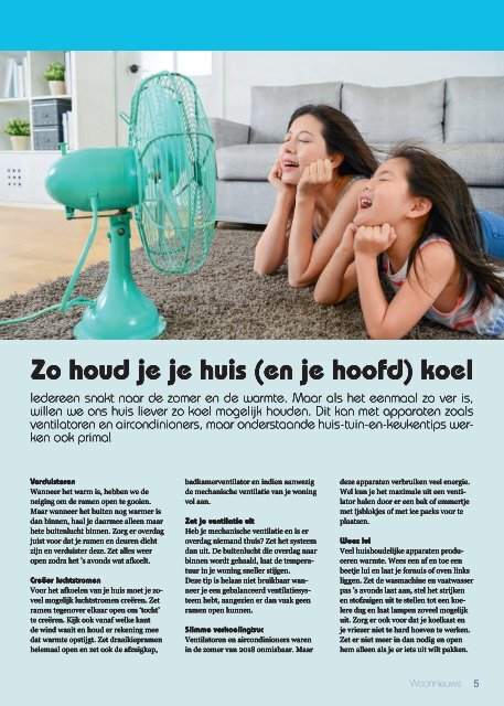 E-magazine Van Spronsen Makelaars Juli 2019