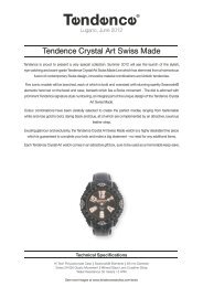 Tendence Crystal Art Swiss Made