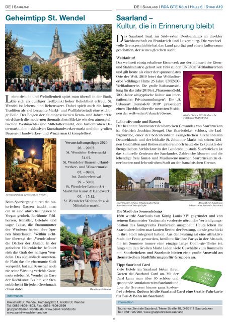BusMail Reisetipps Ausgabe Juli 2019