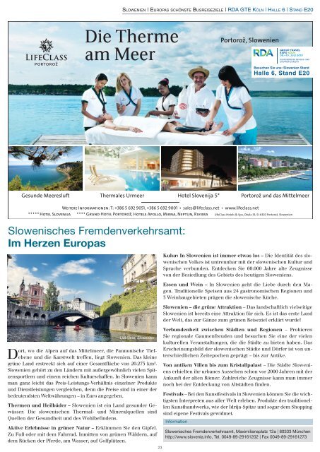 BusMail Reisetipps Ausgabe Juli 2019