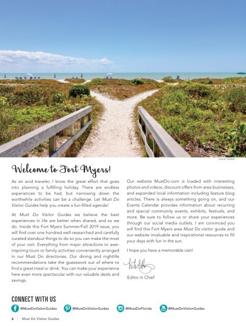 Must Do Fort Myers Visitor Guide Summer/Fall 2019