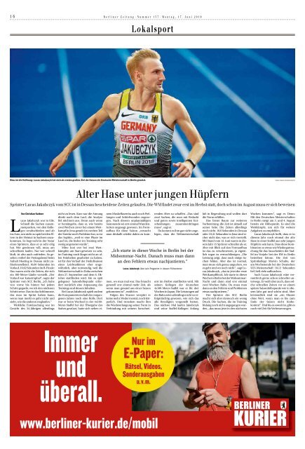 Berliner Zeitung 17.06.2019