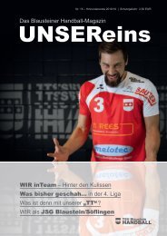 UnserEins - Ausgabe 2 Saison 2018-19