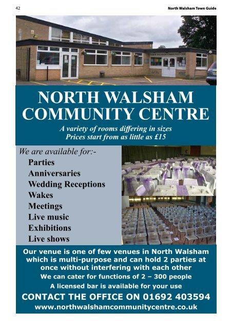 The Official Guide to North Walsham 2019 - 2020