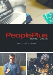 PeoplePlus Cymru Portfolio of Qualifications 