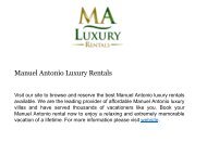 Best Manuel Antonio Luxury Rentals