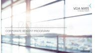 Corporate Benefit Program