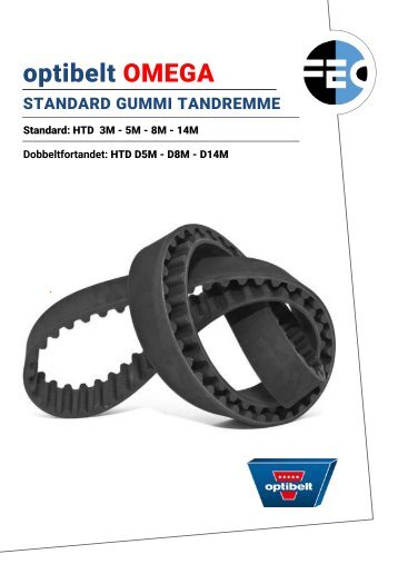 Produktkatalog - Optibelt Omega - Standard HTD tandremme 