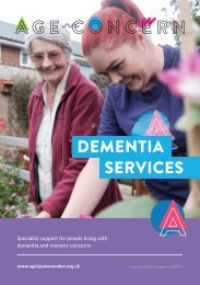 Dementia services Brochure (April)