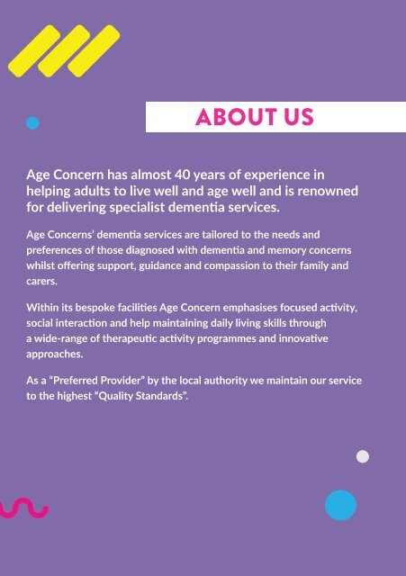 Dementia services Brochure (April)