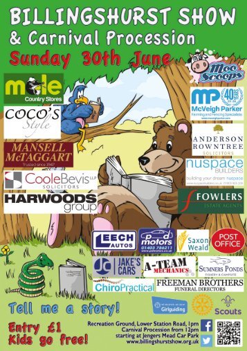 Billingshurst Show Programme 2019