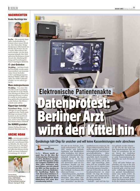 Berliner Kurier 18.06.2019
